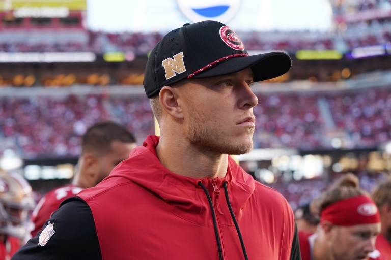 49ers RB Christian McCaffrey considered “day-to-day”
