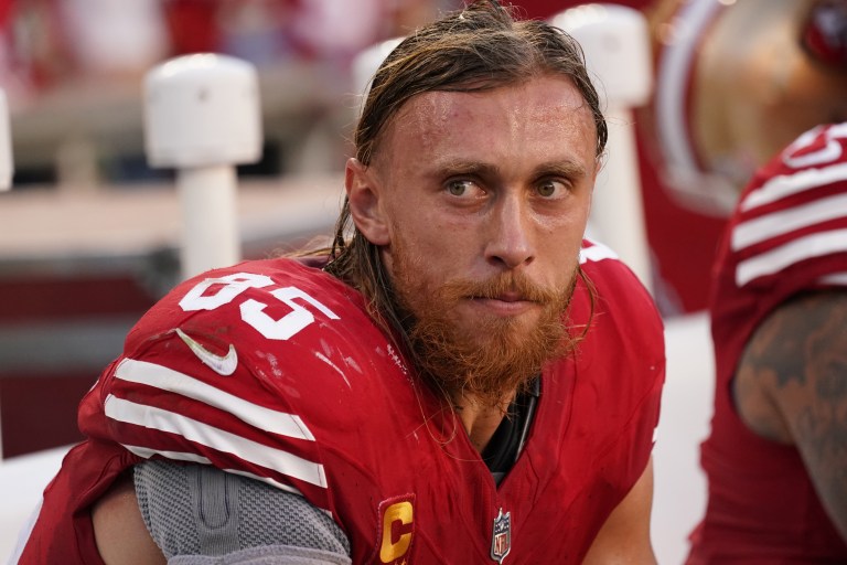 Should I start Jauan Jennings or Brandon Aiyuk if George Kittle returns to the 49ers in Week 4?
