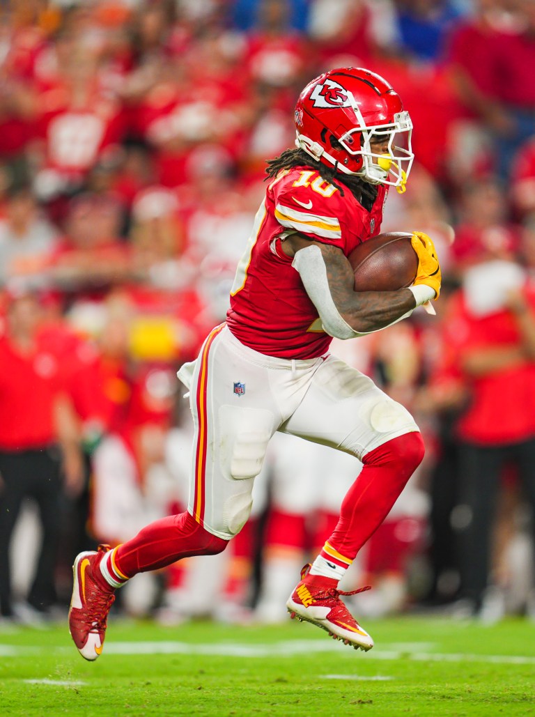 Chiefs RB Isiah Pacheco (leg) is expected to miss 6-8 weeks