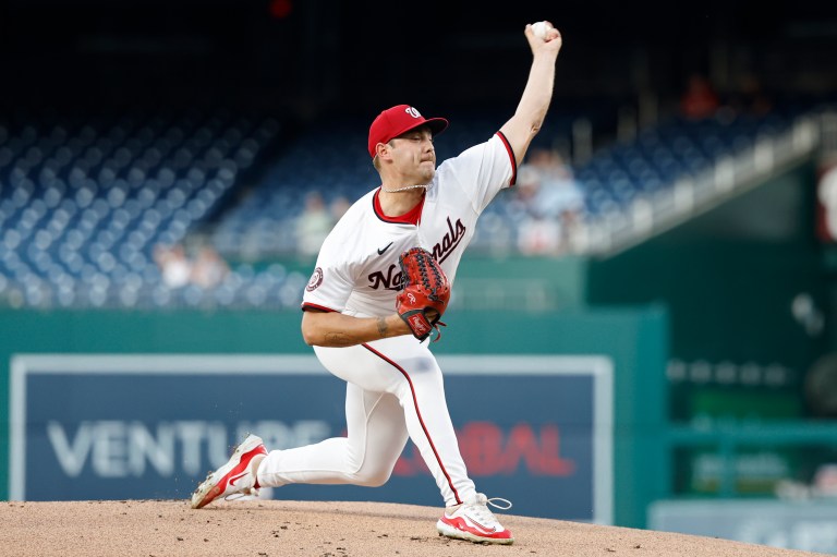 Nationals SP Mitchell Parker pitches well despite Marlins victory