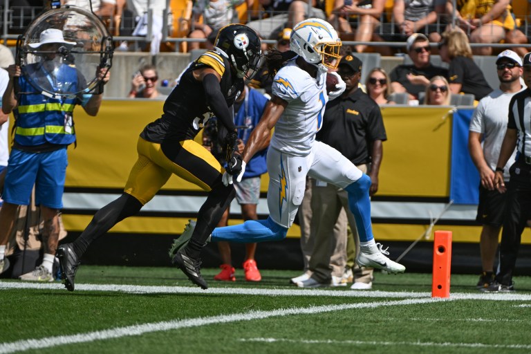 Quentin Johnston is a top wide receiver add for Week 4