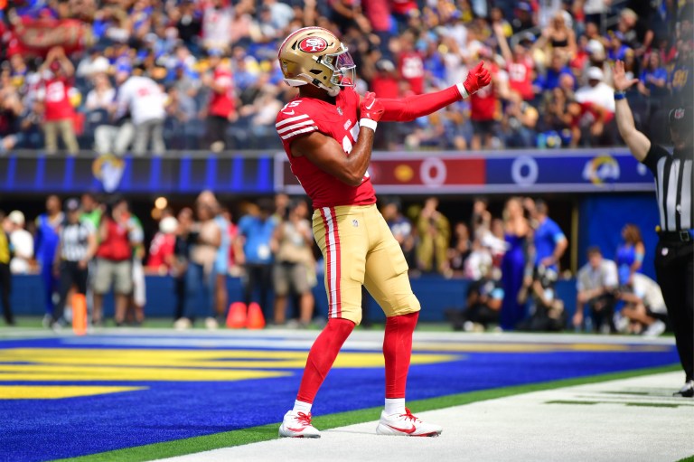 If George Kittle returns, can you still start Jauan Jennings?