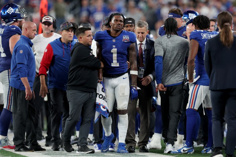 Is Malik Nabers playing in Week 6?