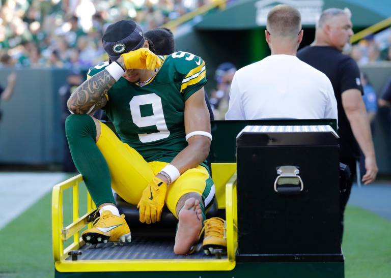 How does Christian Watson’s ankle injury impact Dontayvion Wicks’ fantasy value in Week 5? 