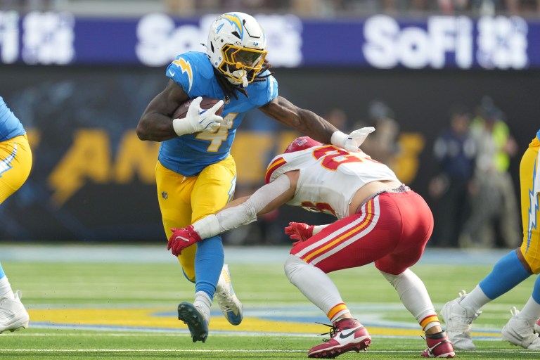 Is Gus Edwards a must-start if J.K. Dobbins sits in Week 13?