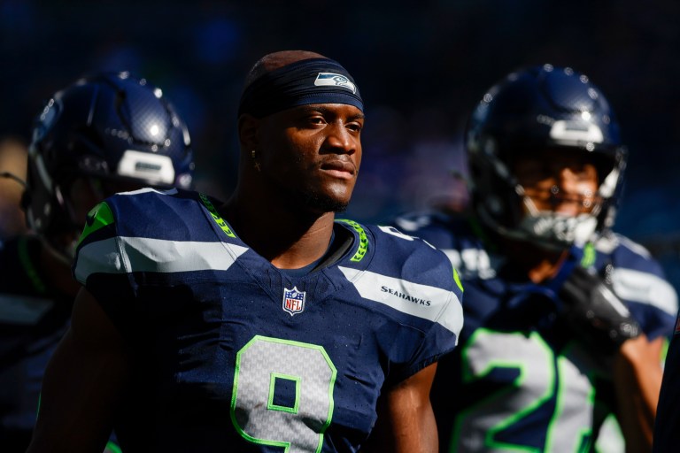 How many rushing yards will Kenneth Walker III have in Super Bowl 60?