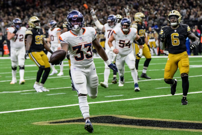 How does Jaleel McLaughlin’s injury impact Javonte Williams’ value on TNF?