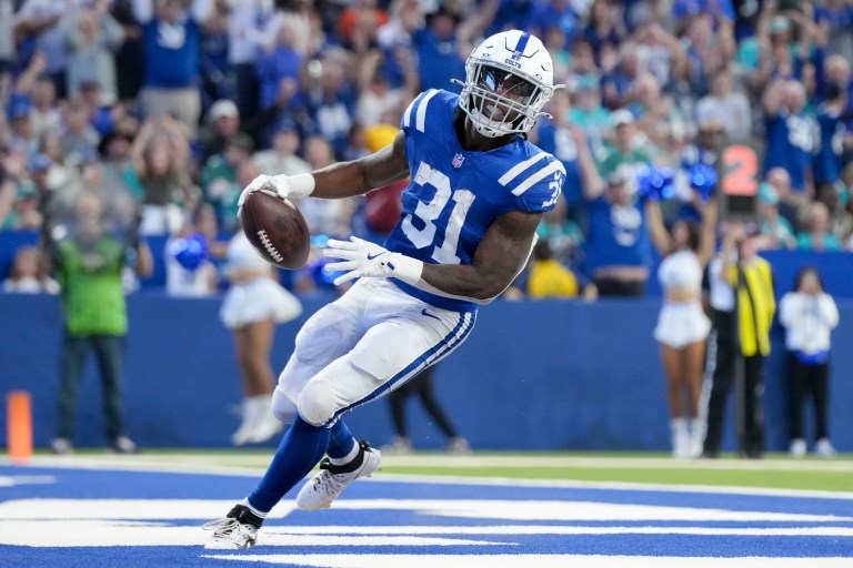 Tyler Goodson is the Colts handcuff to roster in fantasy football