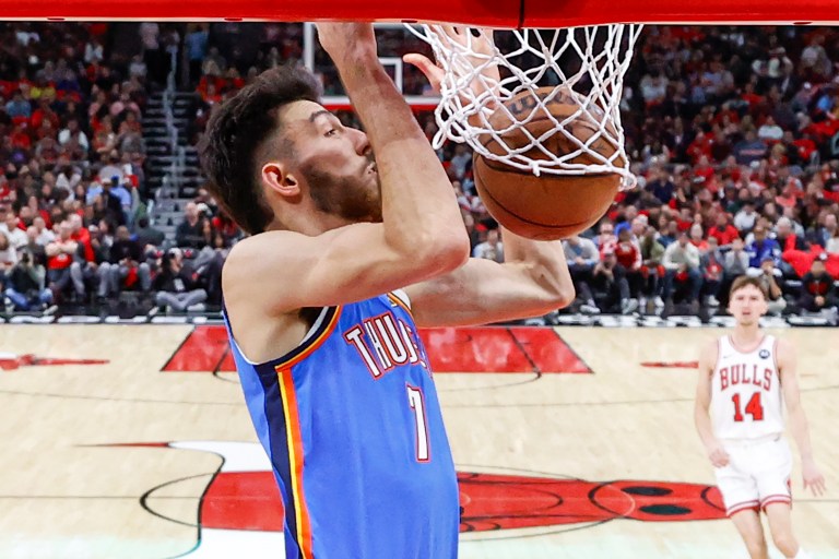 Chet Holmgren best prop bets for Thunder vs. Hawks