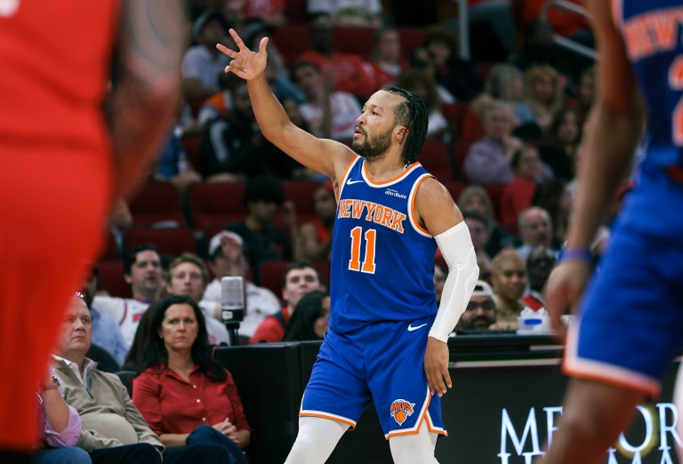 Will Jalen Brunson exceed his three-pointers prop vs. the Hawks?