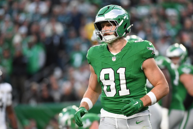 Without Dallas Goedert, is Grant Calcaterra a fantasy football sleeper?