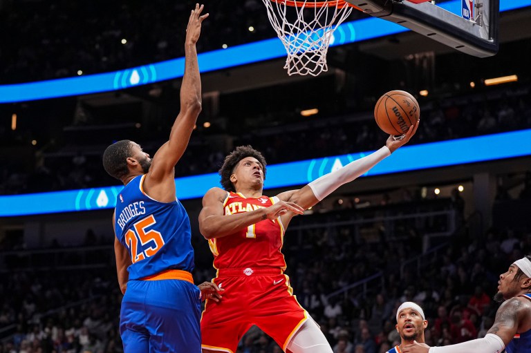 Bet Jalen Johnson’s prop bets with Trae Young out Tuesday