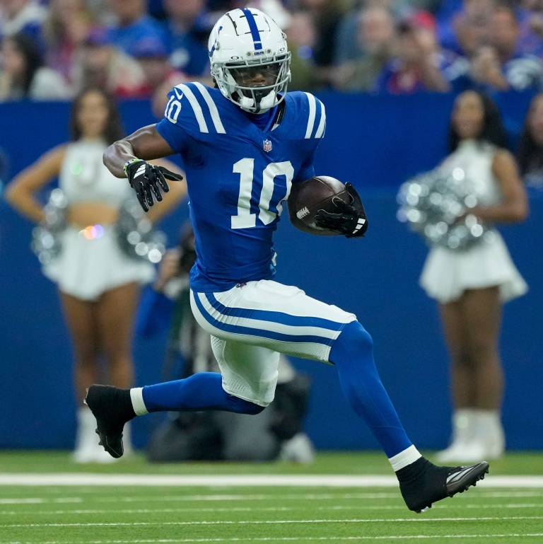 Is Adonai Mitchell the top WR add on waivers for Week 11?