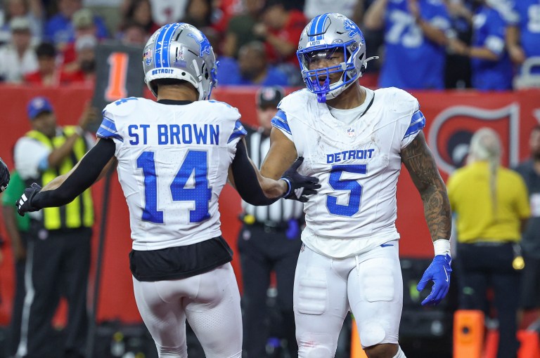 Amon-Ra St. Brown best prop bets for Lions vs. Jaguars