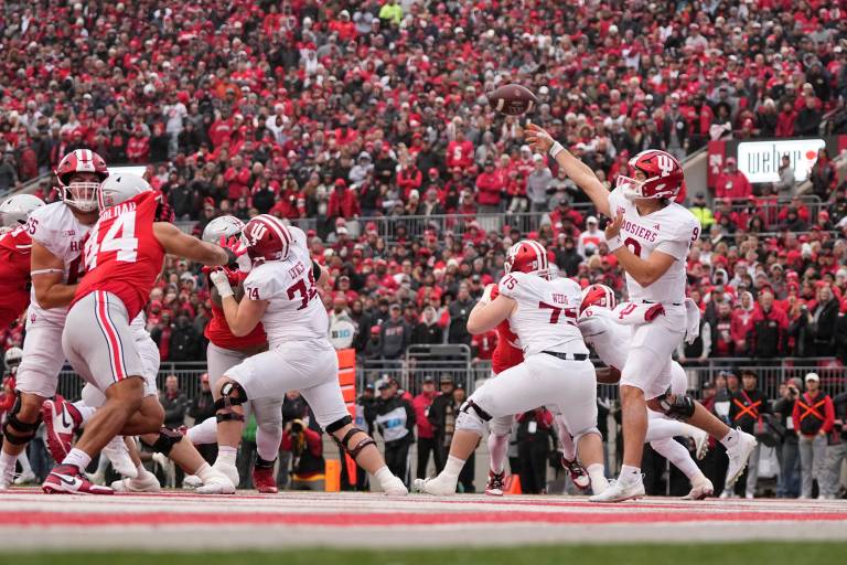 No. 10 Indiana vs. Purdue Week 14 College Football Picks & Predictions on DraftKings Sportsbook