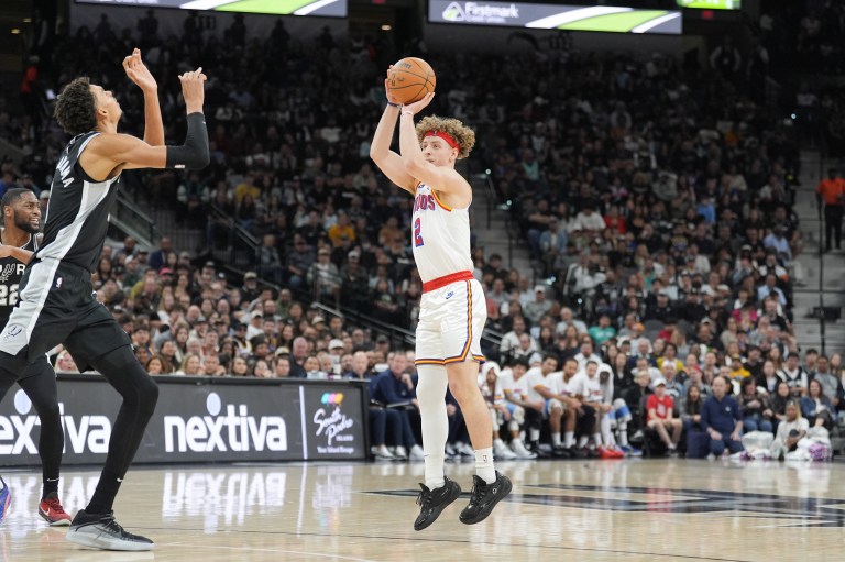 NBA Value Pick: Play Brandin Podziemski with Stephen Curry ruled out vs. the Thunder