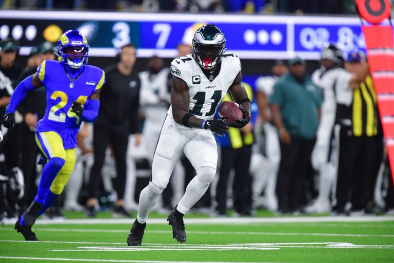 How valuable is A.J. Brown if DeVonta Smith sits in Week 13?