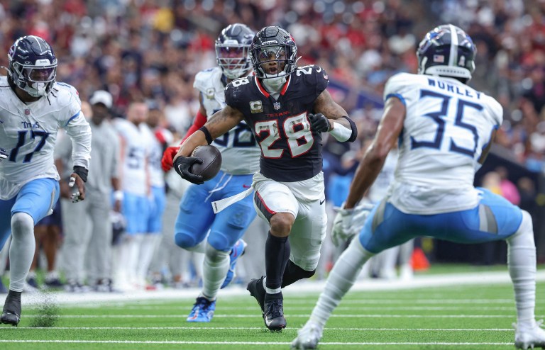 Joe Mixon best prop bets for Texans at Jaguars