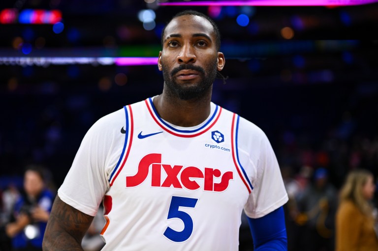 What happened to Andre Drummond? Live injury updates for 76ers vs. Pistons