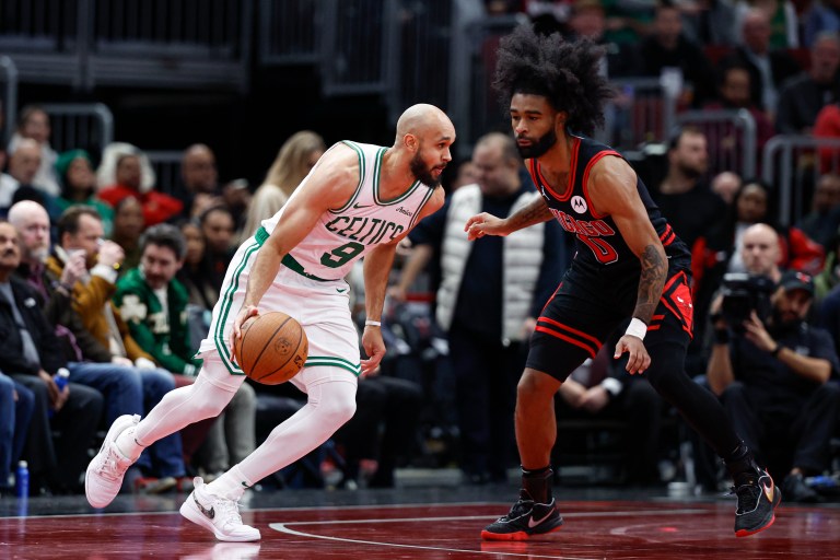 What happened to Derrick White? Live injury updates for Celtics vs. Bulls
