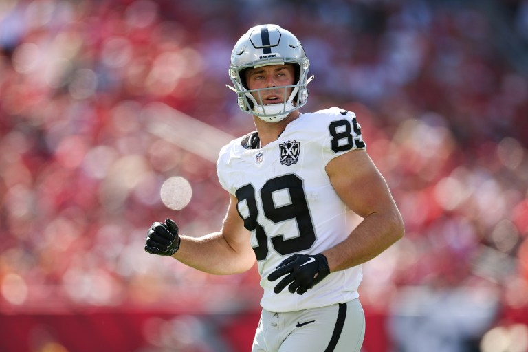 Can you trust Brock Bowers in the fantasy football playoffs if Desmond Ridder starts?