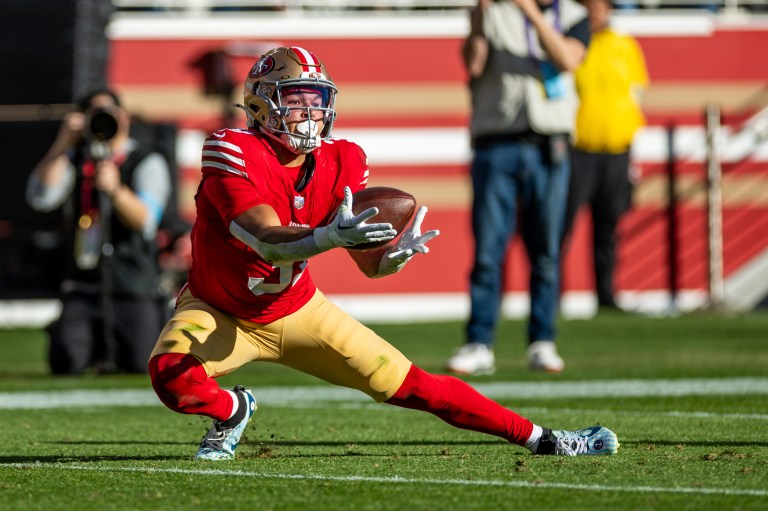 What happened to Isaac Guerendo? Live updates for NFL Week 14