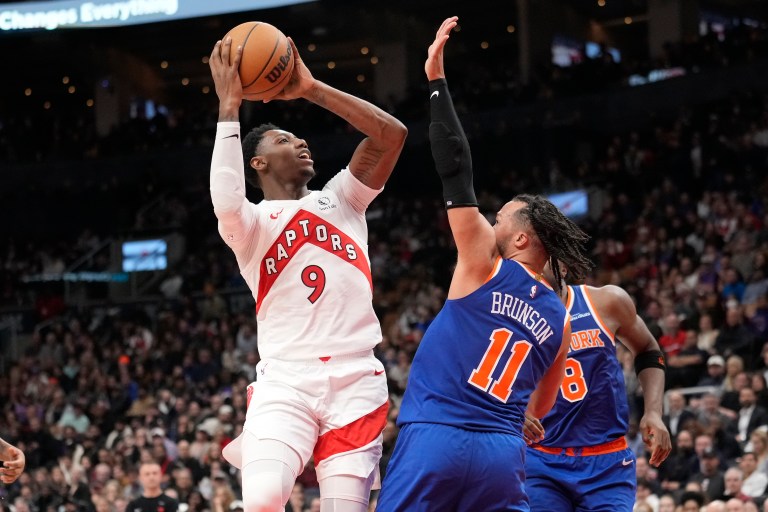 Best RJ Barrett prop bet for December 12