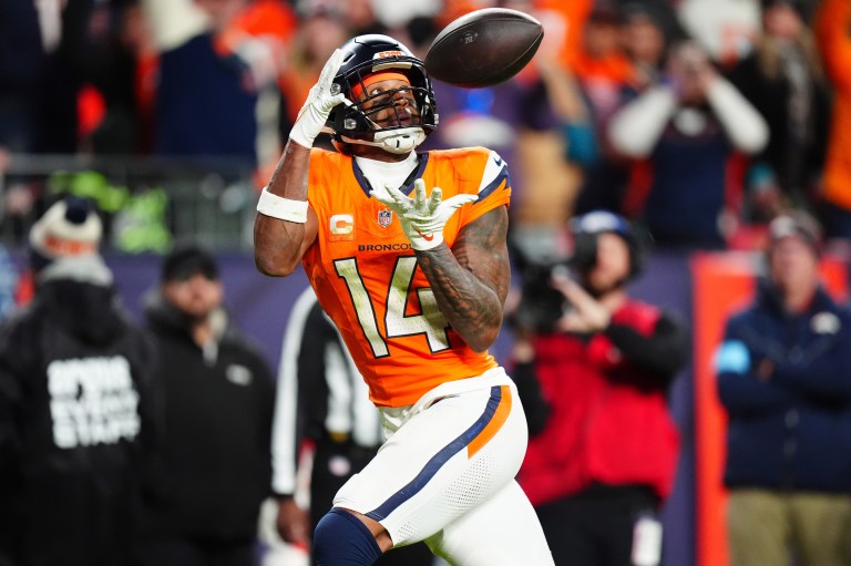Best Courtland Sutton prop bet for Broncos vs. Chargers