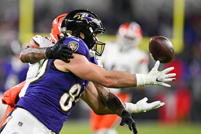 With Zay Flowers ruled out, is Mark Andrews or Rashod Bateman the better DFS play?