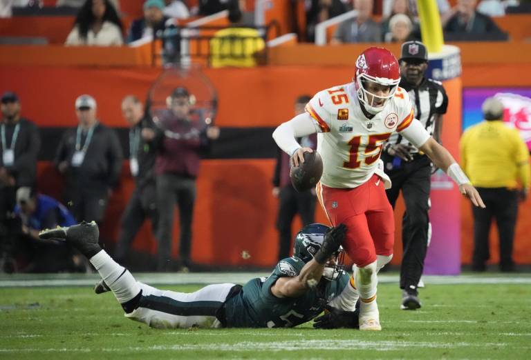 Will Patrick Mahomes get sacked in Super Bowl 2025?