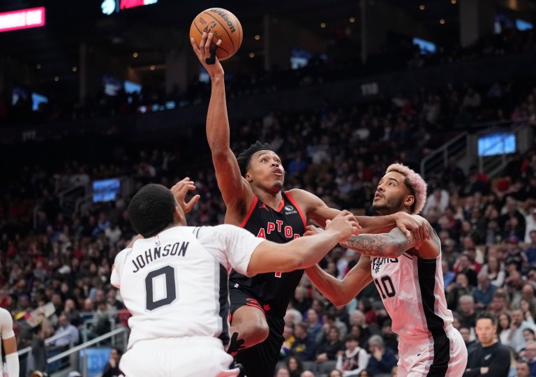 NBA Props: Scottie Barnes Best Bets for Raptors at Wizards on Monday 3/24/25