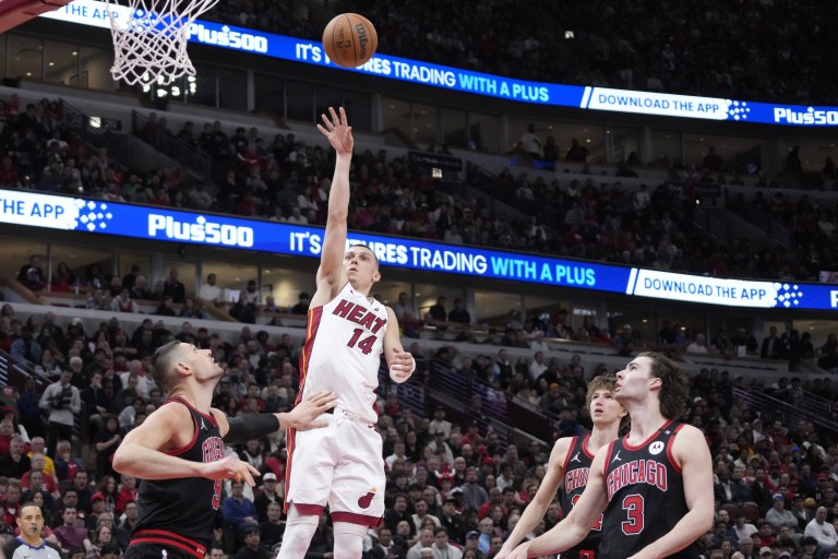 Miami Heat vs. Chicago Bulls player stats from NBA Play-In: Wednesday 4/16/25