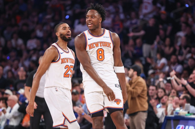 Knicks vs. Pistons stats from NBA Playoffs on Saturday 4/19/25
