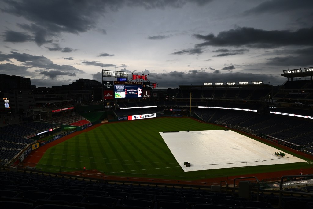 Guardians at Nationals game postponed Monday 5/5/25