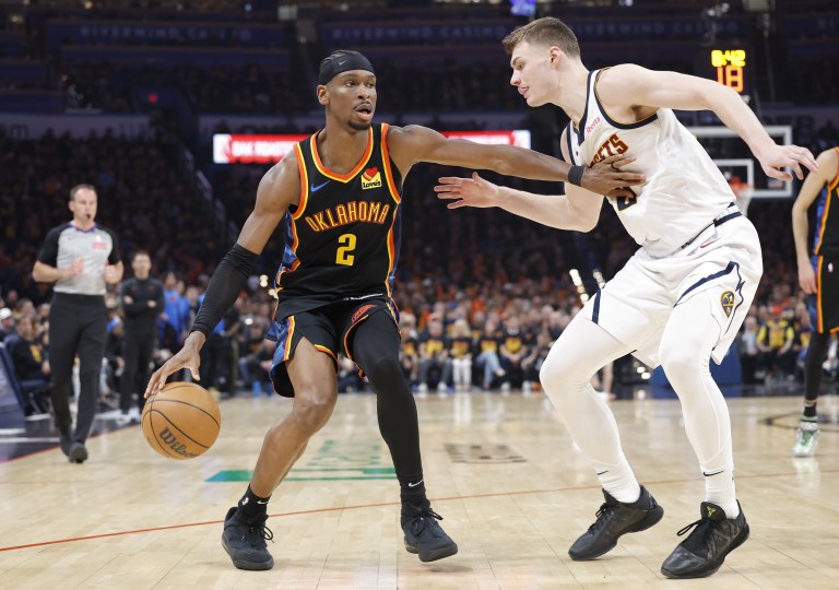 How is the public betting Nuggets vs. Thunder in Game 2 of the NBA Playoffs?