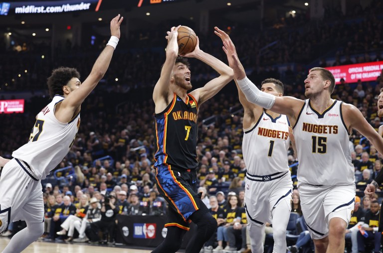 How is the public betting Nuggets vs. Thunder in Game 3 of the NBA Playoffs?