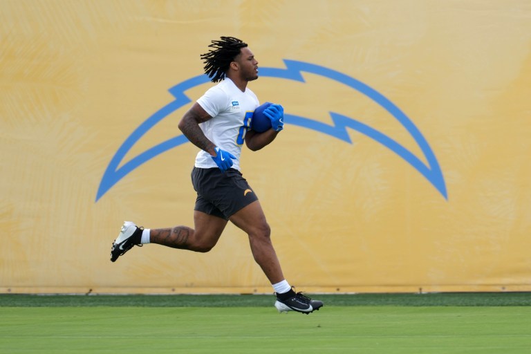 How does Najee Harris’ injury impact Omarion Hampton and Chargers RBs for fantasy football?