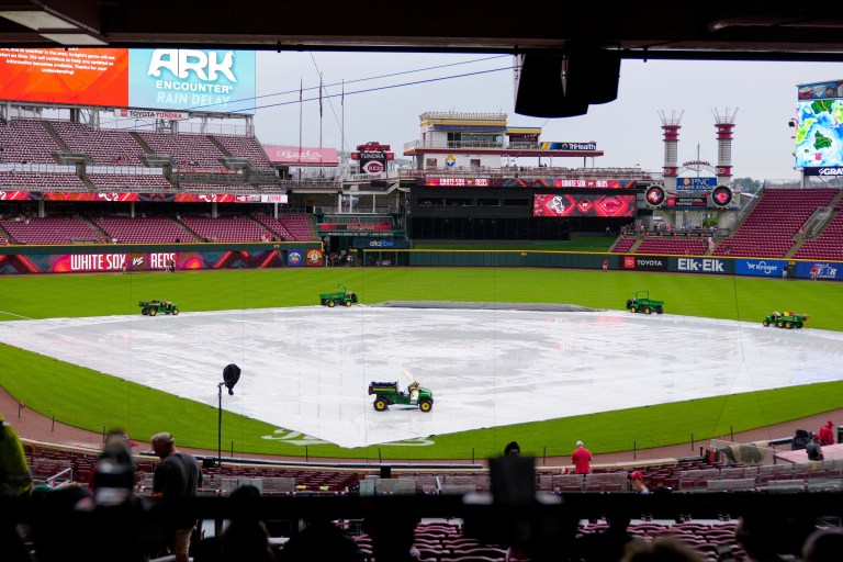 Tigers at White Sox game delayed due to rain Wednesday 6/4/25
