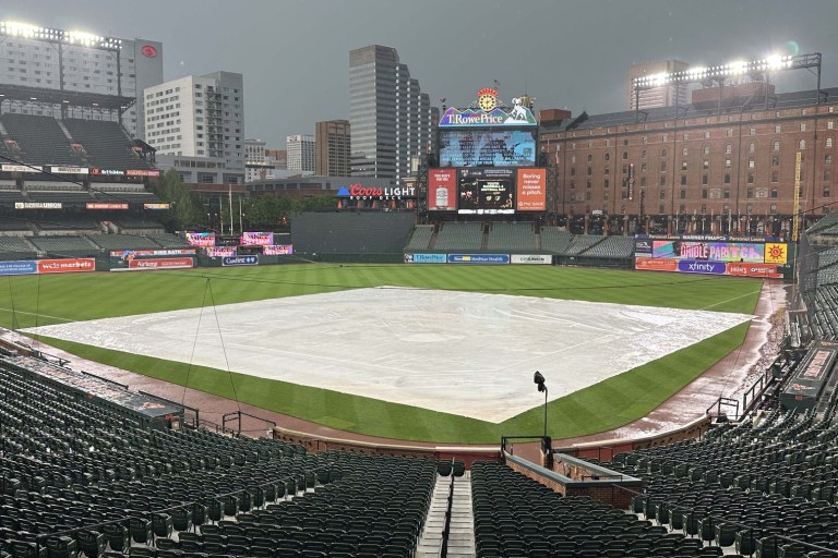 Mets at Orioles game postponed due to rain Wednesday 7/9/25
