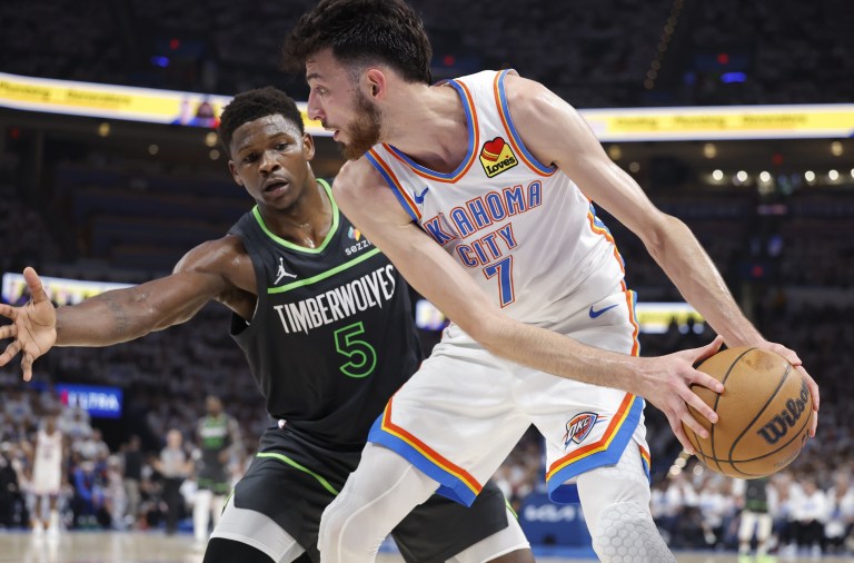 Chet Holmgren Best Prop Bet for Timberwolves vs. Thunder Game 2 on Thursday 5/22/25