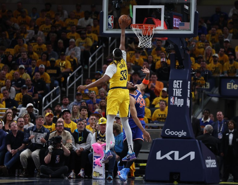 Myles Turner Best Prop Bets for Pacers vs. Knicks Game 5 on Thursday 5/29/25