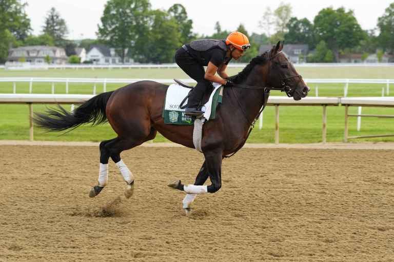 Watch the full race video of Sovereignty’s win in 2025 Travers Stakes