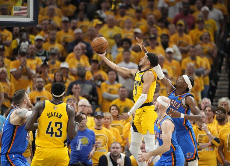 Opening Odds for Pacers vs. Thunder NBA Finals Game 5 on Monday 6/16/25