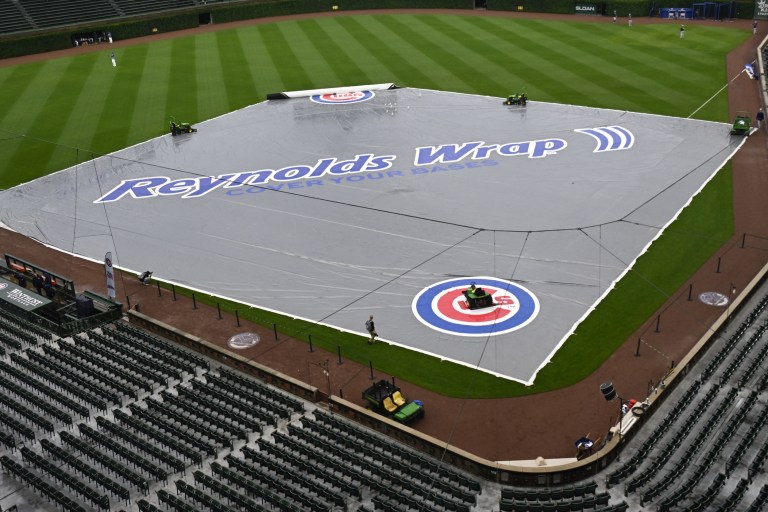 Brewers at Cubs Game 2 postponed Monday 8/18/25