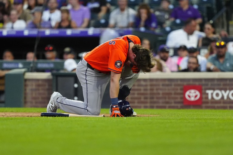 What happened to Jake Meyers? Live injury updates for Guardians vs. Astros Wednesday 7/9/25