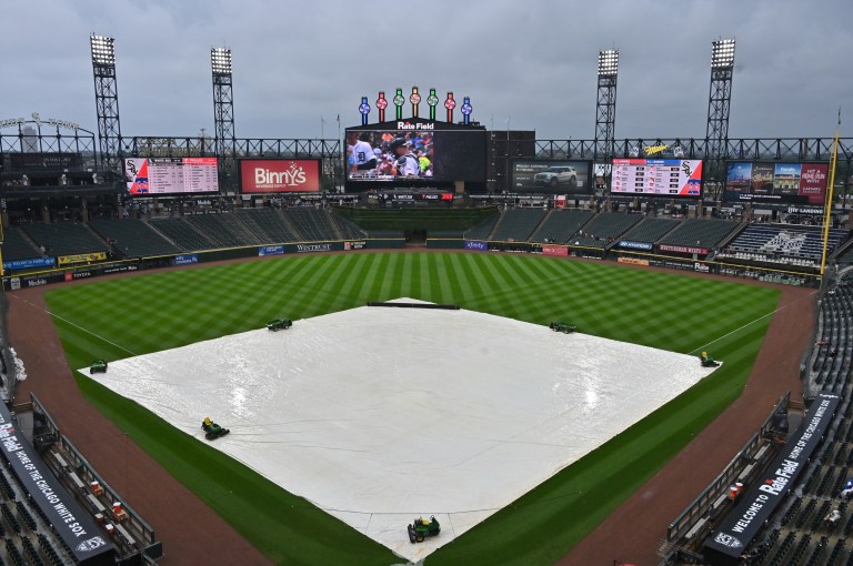 Tigers at White Sox game delayed Monday 8/11/25