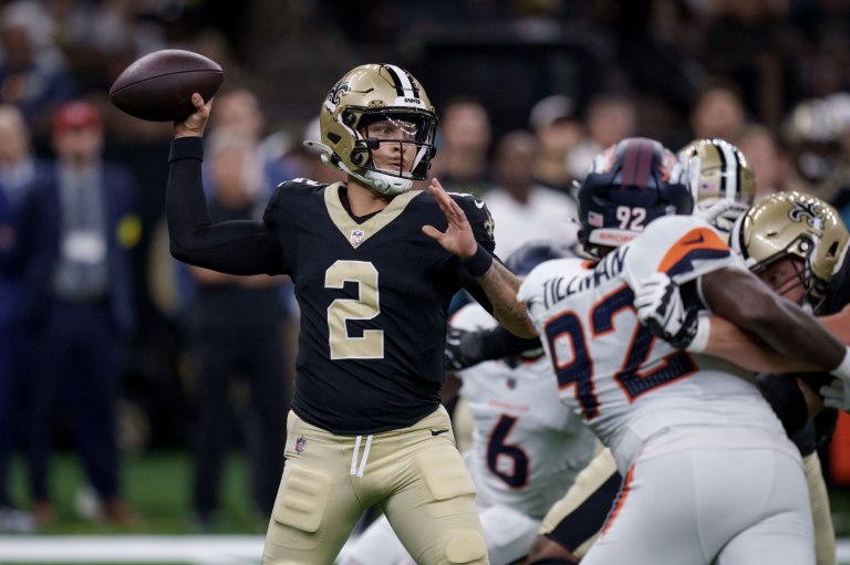 How much fantasy football value does Spencer Rattler provide for Saints’ pass catchers?