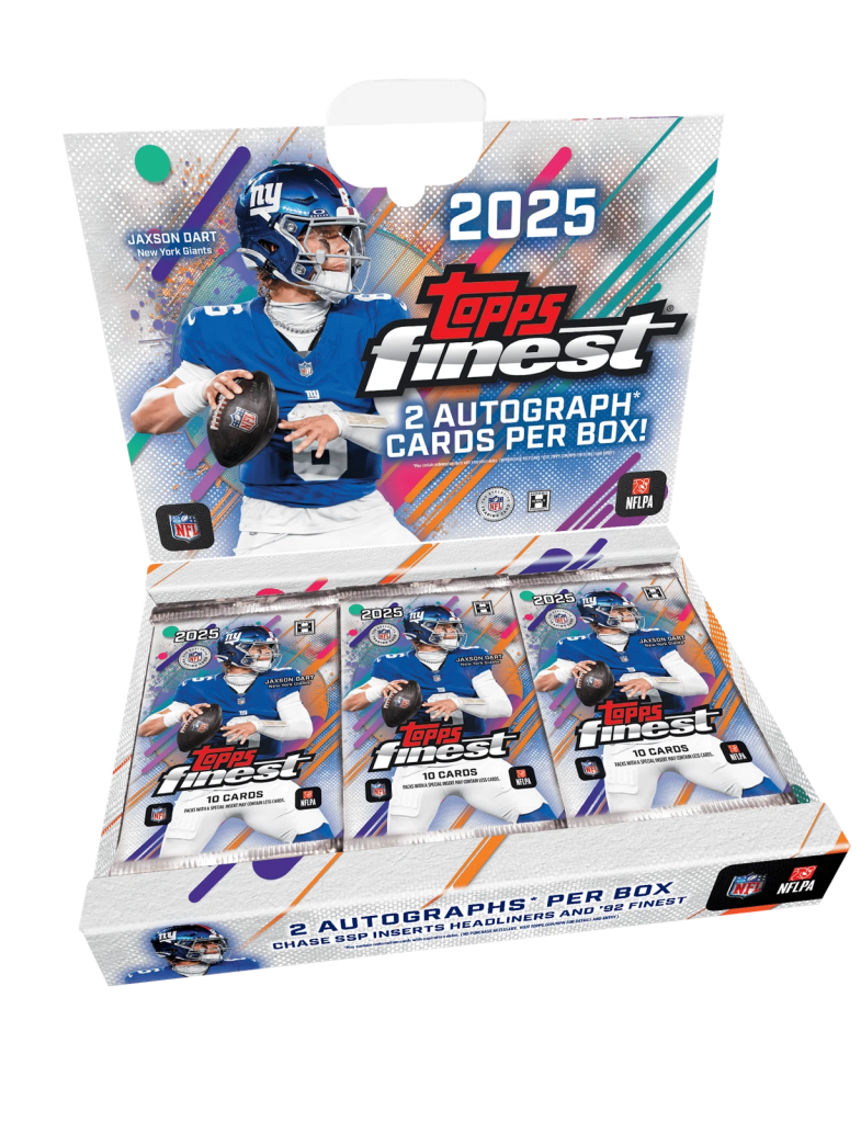 2025 Topps Finest Football: Hobby Box Breakdown, Parallels and Checklist