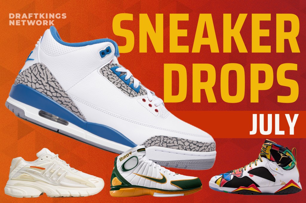 July 2026 Sneaker Release Calendar: Air Jordan 3 Retro True Blue Leads This Month’s Biggest Drops